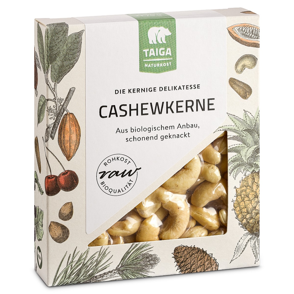 Cashew-Kerne, bio, roh