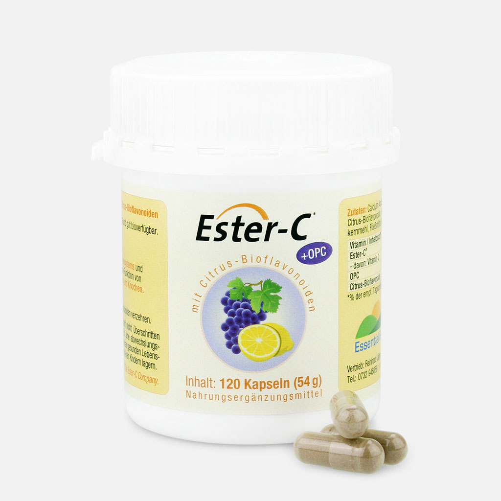 Ester-C + OPC + Bioflavonoide 120 Kapseln