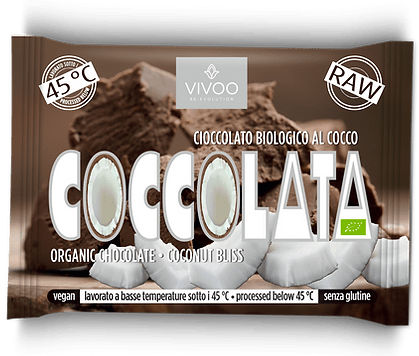 Raw Chocolate mit Kokosnuss, roh, bio, 30g